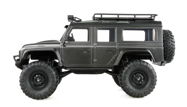 Amewi AMXRock Mini-D90 Scale Crawler 4WD 1:16 RTR grau RC Spielzeug RC Auto