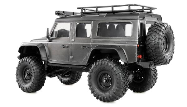 Amewi AMXRock Mini-D90 Scale Crawler 4WD 1:16 RTR grau RC Spielzeug RC Auto