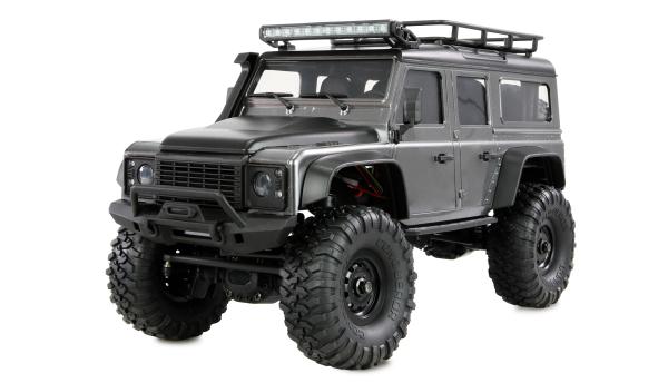 Amewi AMXRock Mini-D90 Scale Crawler 4WD 1:16 RTR grau RC Spielzeug RC Auto