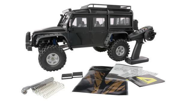 Amewi ALLRock H8 PRO Scale Crawler brushless 1:8 ARTR schwarz RC Spielzeug RC Auto