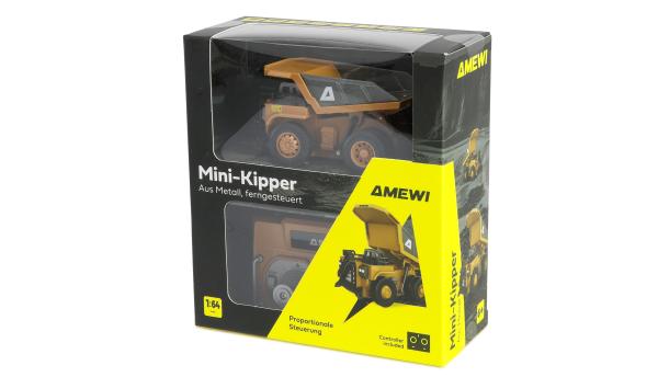 Amewi Mini-Kipper aus Metall proportional 8-Kanal 1:64 RTR RC Fahrzeuge