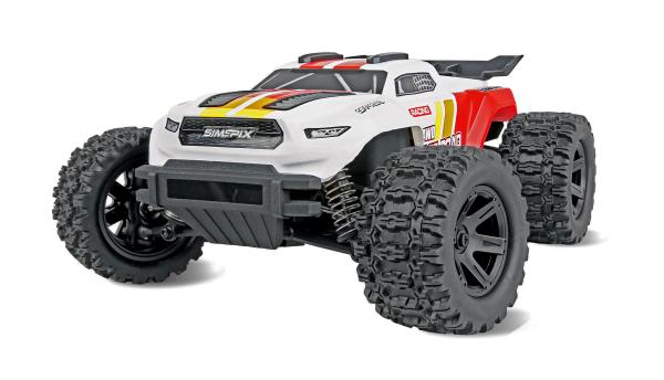 Amewi Hyper Go MTX18 2-in-1 Monstertruck/Truggy 1:18 RTR RC Spielzeug RC Auto