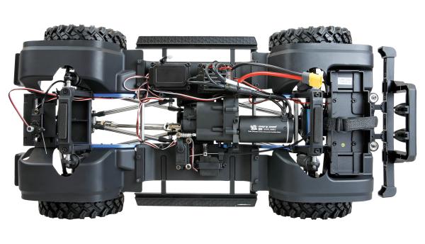 Amewi ALLRock H8 V2 Scale Crawler brushless 1:8 RTR blau/orange RC Modell