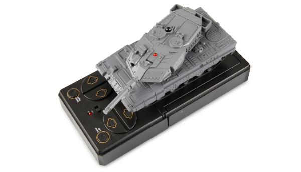 Amewi Leopard II Mini-Panzer mit IR-Battle-Funktion 1:72 RTR RC Militärfahrzeug