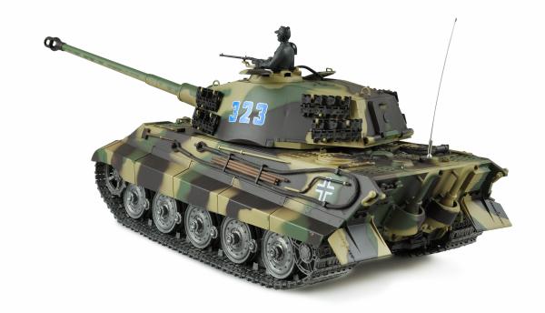 Amewi Königstiger Henschelturm 1:16 Professional Line IR/BB RC Militärfahrzeug RC Panzer