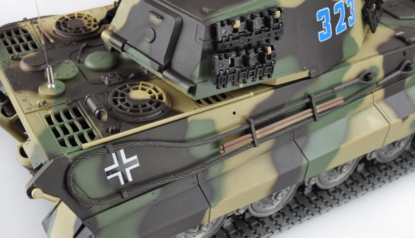 Amewi Königstiger Henschelturm 1:16 Professional Line IR/BB RC Militärfahrzeug RC Panzer
