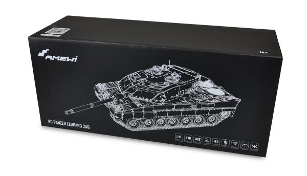 Amewi Leopard 2A6 1:16 Advanced Line IR/BB RC Militärfahrzeug RC Panzer