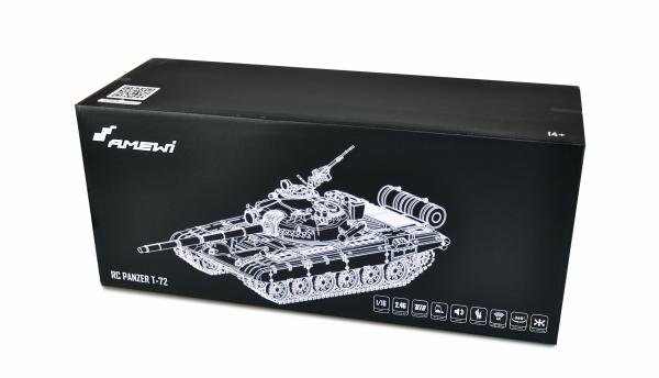 Amewi T-72 1:16 Advanced Line IR/BB RC Militärfahrzeug RC Panzer
