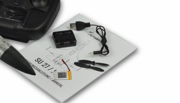 Amewi J-11 Flugzeug mit Gyro 3-Kanal 335mm RTF RC Flugzeug RC Modell