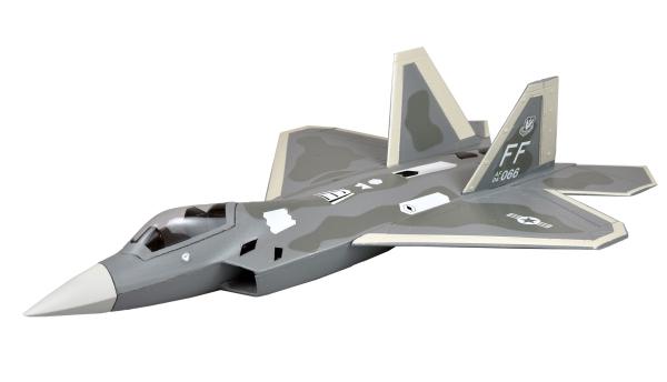 Amewi AMXFlight F-22 Raptor Jet EPO PNP grau RC Flugzeug RC Modell