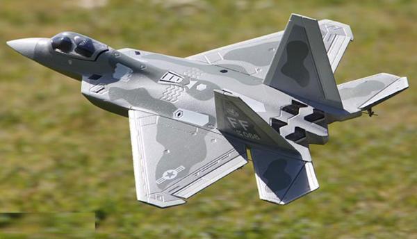 Amewi AMXFlight F-22 Raptor Jet EPO PNP grau RC Flugzeug RC Modell
