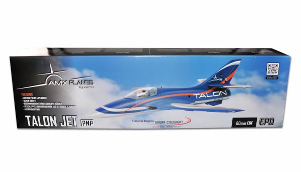 Amewi AMXPlanes Talon EDF Jet 1100mm EPO PNP blau RC Flugzeug RC Modell