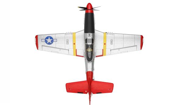 Amewi AMXFlight P51 4-Kanal 3D/6G RTF RC Flugzeug RC Modell Militär