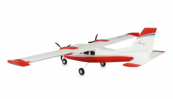 Amewi AMXPlanes P68 Hochdecker 850mm PNP rot RC Flugzeug RC Modell