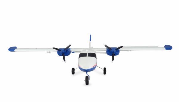 Amewi AMXPlanes P68 Hochdecker 850mm PNP blau RC Flugzeug RC Modell