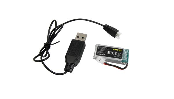 Amewi AMXFlight AM-12 450mm 6G/3D 6-Kanal RTF RC Flugzeug RC Modell