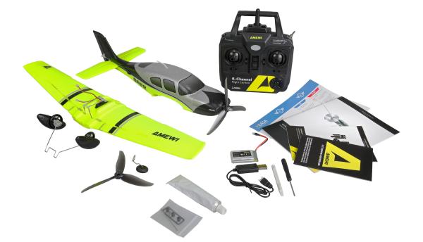 Amewi Cirrus SR22 brushless 520mm 4-Kanal 3D/6G RTF grün RC Flugzeug