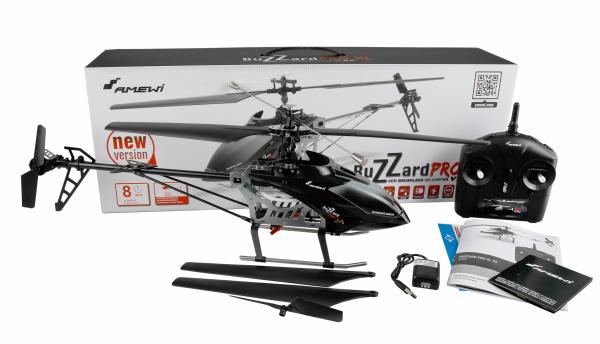 Amewi Buzzard Pro XL Helikopter V2 brushless 4-Kanal RTF RC Hubschrauber