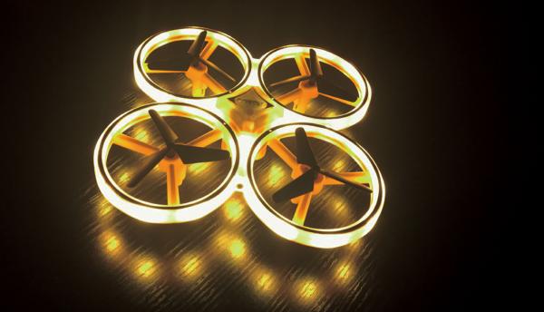 Amewi GC UFO mit Gestensteuerung RTF gelb RC Drohne Multikopter