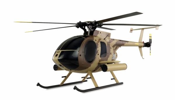 Amewi AFX MD500E Militär brushless 4-Kanal 325mm Helikopter 6G RTF braun RC
