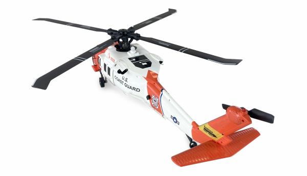 Amewi UH60 Black Hawk Coastguard Helikopter 6G/3D GPS RTF RC Hubschrauber Modell
