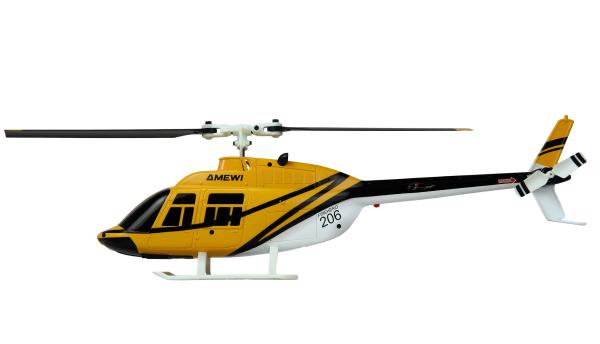 Amewi Bell 206 Jet Ranger Helikopter 4-Kanal 6G RTF RC Hubschrauber Modell