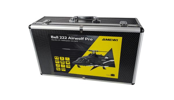 Amewi Bell 222 Airwolf Pro GPS Helikopter 8-Kanal 3D/6G RTF RC Hubschrauber