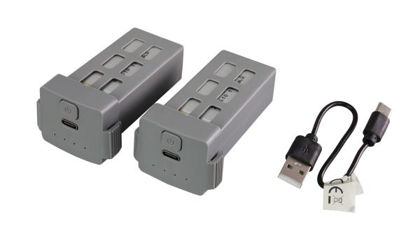 Amewi AMXFlight X4KGPS Brushless-Drohne mit 3D-Gimbal & 4K Kamera inkl. 2 Akkus