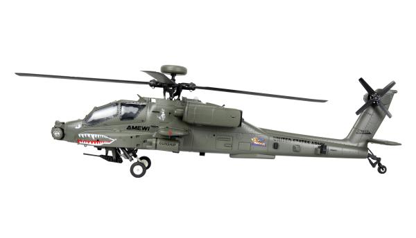 Amewi Apache AH-64D CP Helikopter 6G/3D RTF grün RC Hubschrauber Modell