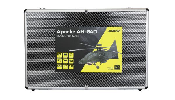 Amewi Apache AH-64D CP Helikopter 6G/3D RTF grün RC Hubschrauber Modell