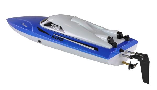 Amewi Speedboot 7012 Mono 460mm 25km/h RTR blau RC Boot RC Modell