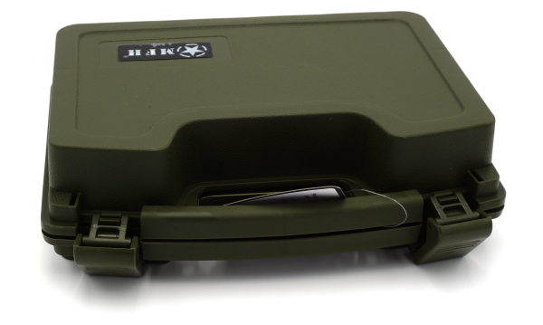 Waffenkoffer Kunststoff abschließbar gepolstert Pistolenkoffer Jagd Box Outdoor