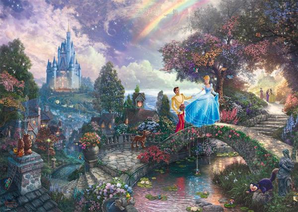 Schmidt Spiele Disney, Cinderella - 1000 Teile Puzzle (Thomas Kinkade)
