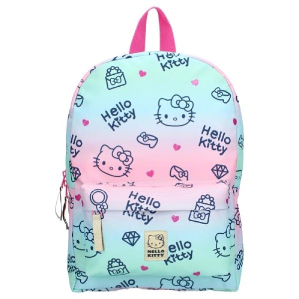 Kinder-Rucksack Hello Kitty - Rucksack "Cheerful" 33 cm Vadobag Schule Kita