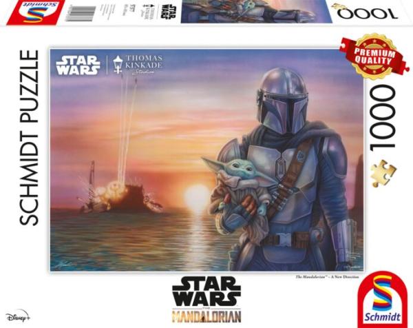 Schmidt Spiele Lucas Film, The Mandalorian, A New Direction - 1000 Teile Puzzle