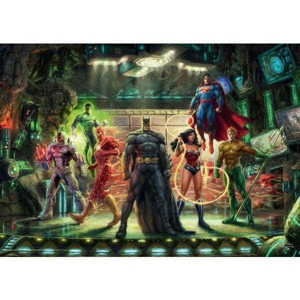 Schmidt Spiele The Justice League - Puzzle 1000 Teile - Thomas Kinkade Collection
