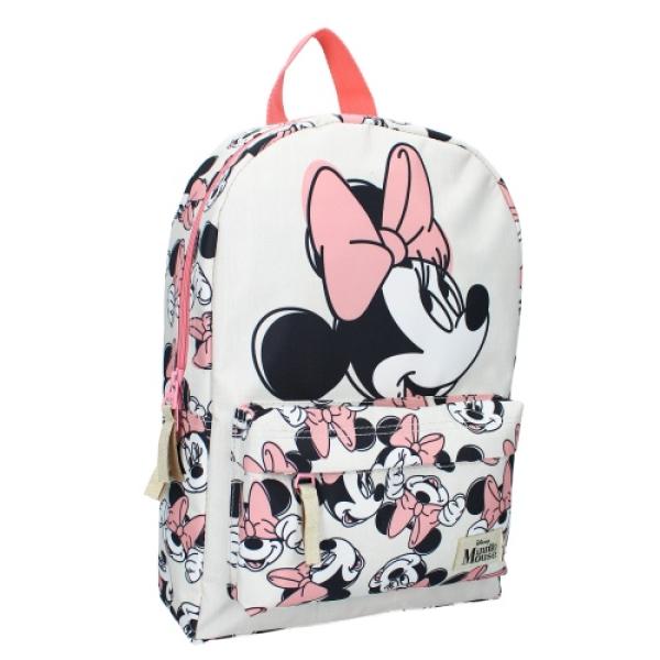 Kinder-Rucksack Disney Minnie Mouse "Good Times Only" 33 cm Vadobag Schule Kita