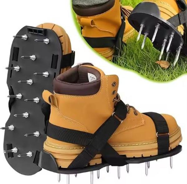 Rasenlüfter Schuhe Nagelschuhe Vertikutierer Lüfterschuhe Gartenschuhe Estrich