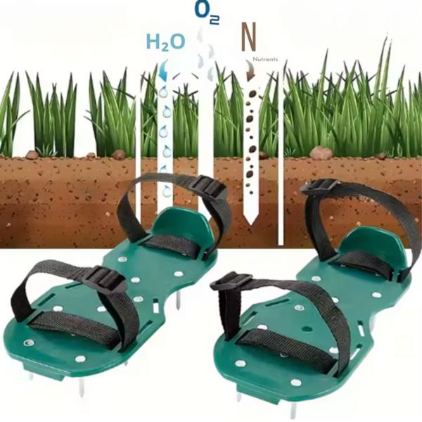 Rasenlüfter Schuhe Nagelschuhe Vertikutierer Lüfterschuhe Gartenschuhe Estrich