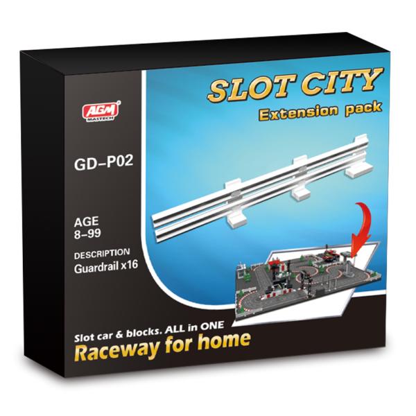 AGM Mastech Top Racer Slot City Leitplanken Set als Zubehör