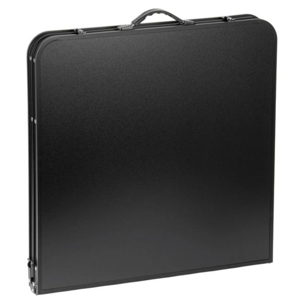 Campingtisch faltbar ALU 120 cm Set mit 4 Hocker Klapp- Gartentisch Koffertisch