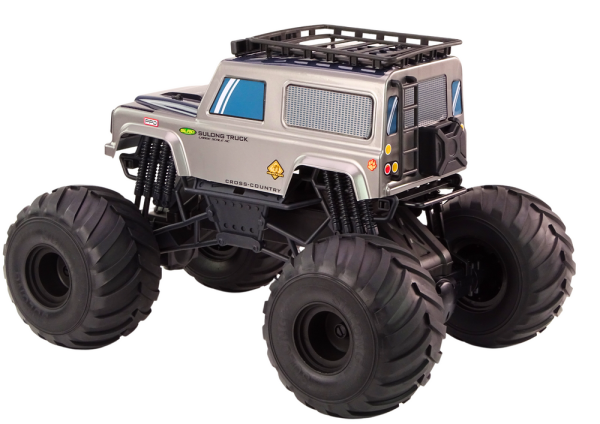 Lean Großer ferngesteuerter Offroad-SUV 2.4G RC 1:6 Grau RC-Fahrzeug