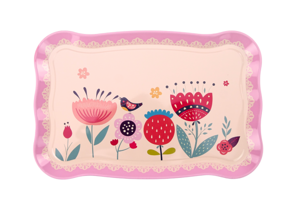 Lean Kaffee-Tee-Set Tassen Wasserkocher Tablett Pink Cafe 12-tlg. Spielset Küche