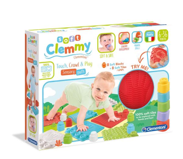 Clementoni 17352 - Clemmy-Sensorische Spielmatte