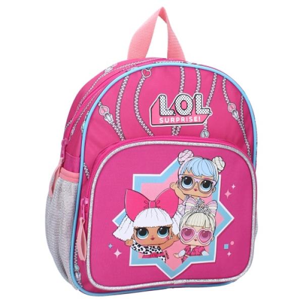 Kinder-Rucksack L.O.L. Surprise! 2 Fächer "Sweet And Sassy" Vadobag Schule Kita