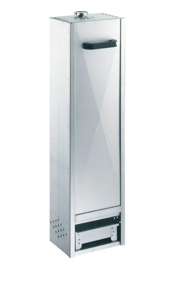 Peetz Räucherofen Smoker verzinkt Räucherschrank Fisch Fleisch Grill 100x26x21cm