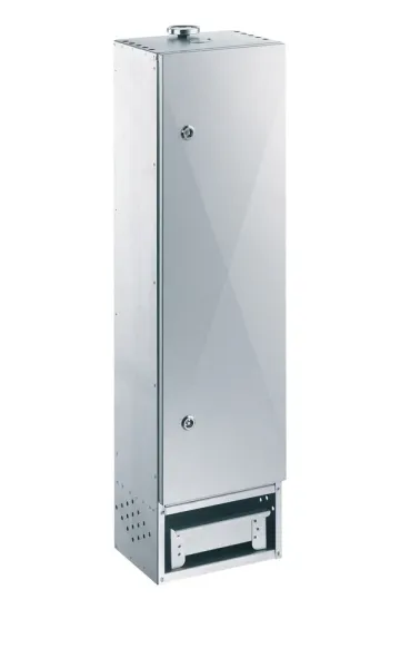 Peetz Räucherofen Smoker verzinkt Räucherschrank Fisch Fleisch Tür 100x26x21cm