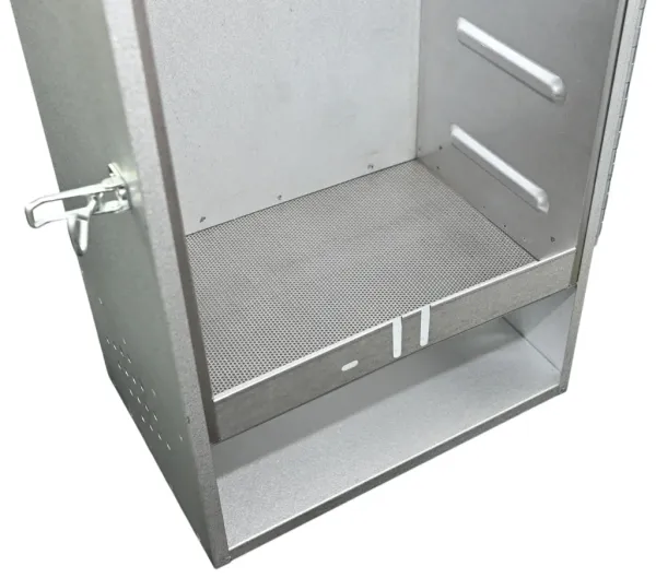 Peetz isolierter Räucherofen Räucherschrank 85x39x28cm Fisch Fleisch verzinkt