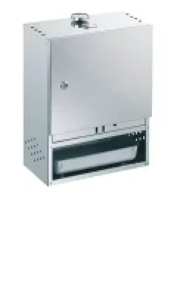 Peetz Edelstahl Räucherofen doppelwandig Schrank Fisch Fleisch 50x39x28cm Tür
