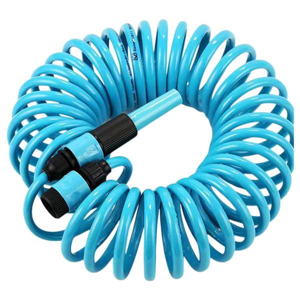 Wasserschlauch Spirale 10m Camping  Set Vanlife Gartenschlauch kompakt
